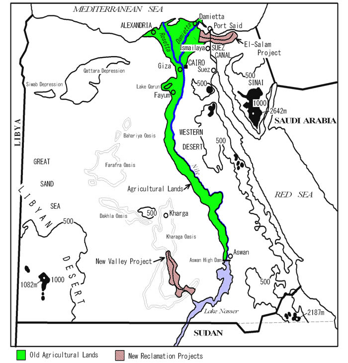 Country Report on Egyptian Agriculture and Summary of IPI Experiments